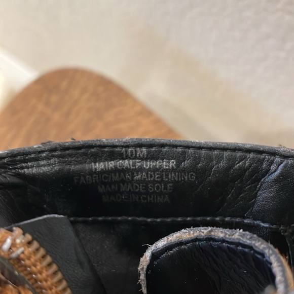 Gianni Bini Leopard Boots Size 10M - Picture 5 of 7